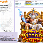 INDO4DPOOLS JACKPOT PRAGMATIC “Gates of Olympus Super Scatter”‎‏‏‎‎ Rp12.000.000,- LUNAS