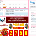 INDO4DPOOLS JACKPOT TOTO MACAU 2 (SETIAP HARI) “2750”‎‏‏‎ Rp35.000.000,- LUNAS