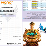 INDO4DPOOLS JACKPOT PRAGMATIC “Gates of Gatot Kaca Super Scatter”‎‏‏‎‎ Rp25.000.000,- LUNAS