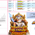 INDO4DPOOLS JACKPOT PRAGMATIC “Gates of Olympus Super Scatter”‎‏‏‎‎ Rp12.000.000,- LUNAS