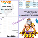 INDO4DPOOLS JACKPOT PRAGMATIC “Gates of Olympus 1000″‎‏‏‎‎ Rp12.500.000,- LUNAS