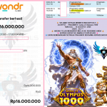 INDO4DPOOLS JACKPOT PRAGMATIC “Gates of Olympus 1000″‎‏‏‎‎ Rp16.000.000,- LUNAS