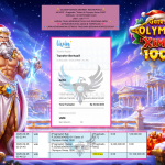 INDO4DPOOLS JACKPOT Pragmatic “Gates of Olympus Xmas 1000” Rp10.120.000,- LUNAS