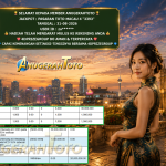 ANUGERAHTOTO JACKPOT PASARAN TOTO MACAU 4 “3393” Rp 30.000.000,- LUNAS