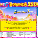 ANUGERAHTOTO JACKPOT Pragmatic “Sweet Bonanza 2500” Rp 14.000.000,- LUNAS