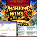 ANUGERAHTOTO JACKPOT PRAGMATIC “Mahjong Wins 3 – Black Scatter” Rp 50.000.000,- LUNAS