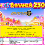 BINTANG4DP JACKPOT PRAGMATIC SLOT “SWEET BONANZA 2500″‎‏‏‎‎ Rp13.000.000,- LUNAS