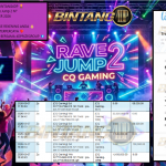 BINTANG4DP JACKPOT CQ GAMING “Rave Jump 2 M” Rp34.000.000,- LUNAS