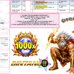 BINTANG4DP JACKPOT PRAGMATIC “Gates of Olympus 1000″ Rp10.000.000,- LUNAS