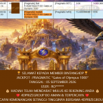 BINTANG4DP JACKPOT PRAGMATIC ”Gates of Olympus 1000” Rp11.500.000,- LUNAS